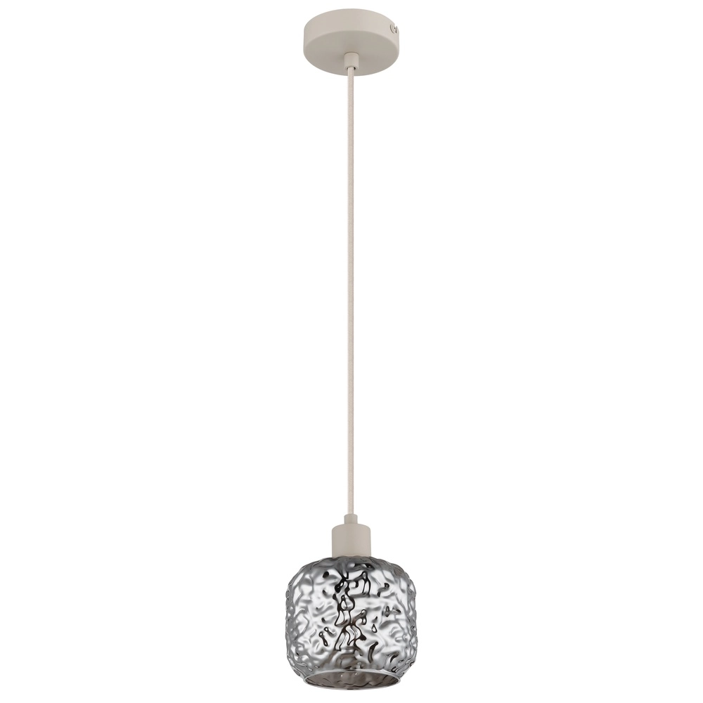 Lampe suspendue Antonio brun sable Globo 9007371569724