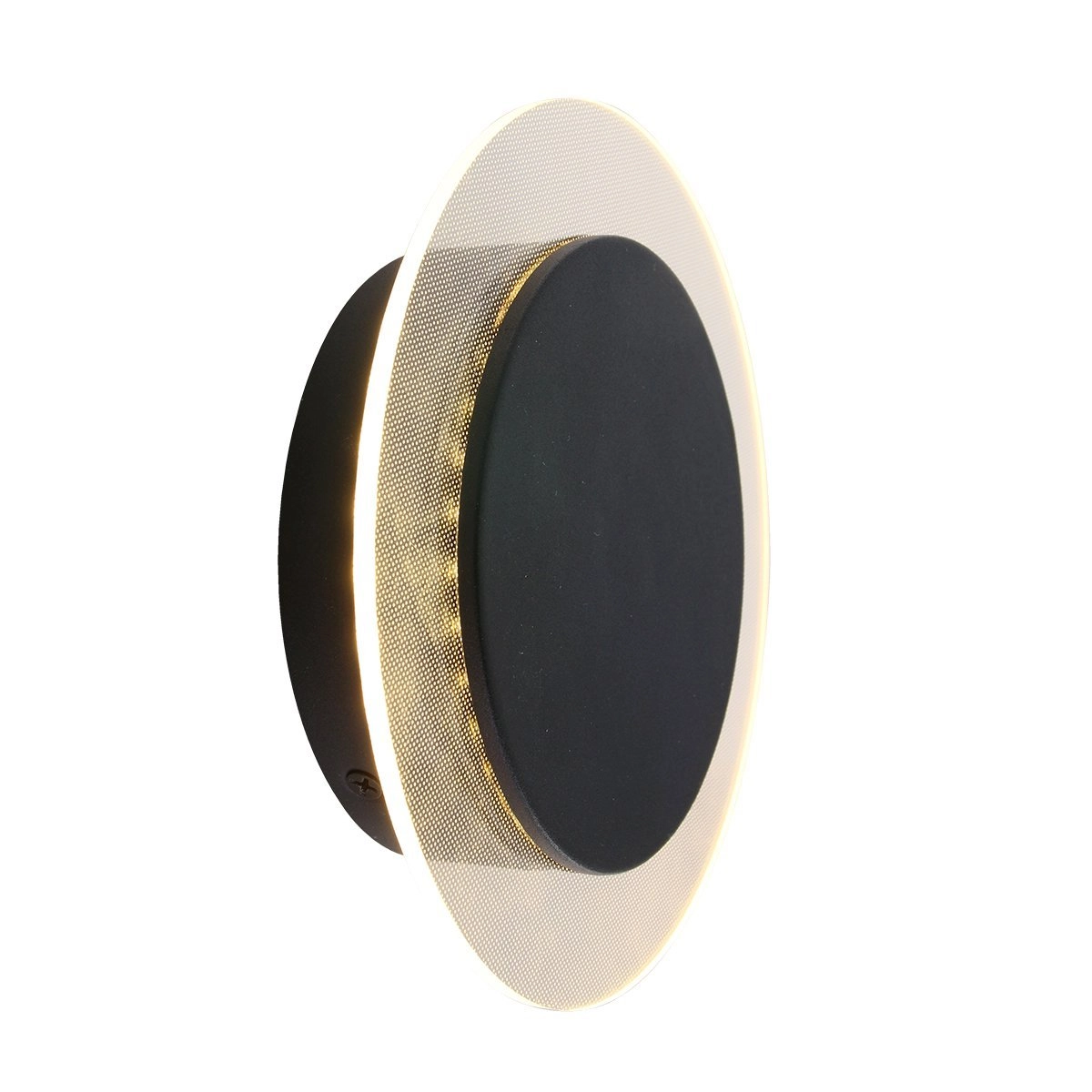 Plafonnier orientable Lido 17 cm noir Steinhauer 8712746131970