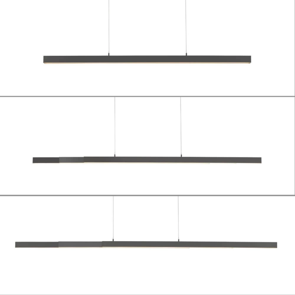 Lampe suspendue moderne Q-Arian anthracite Paul Neuhaus 4012248359846