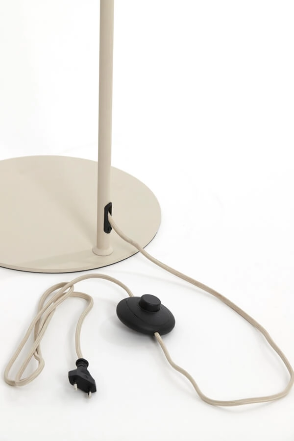 Lampadaire crème Elati Ø 29cm japandi Light & Living 8717807702700