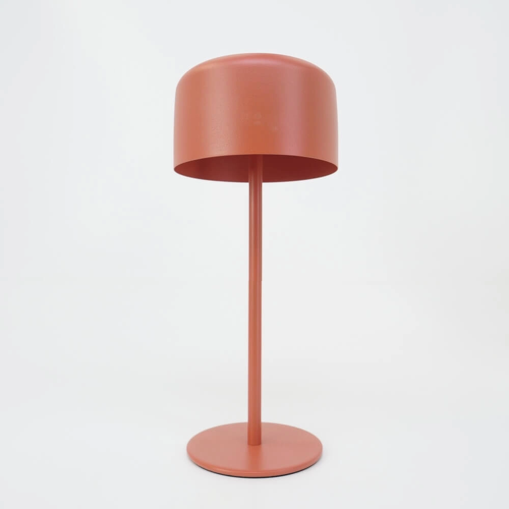 Lampe de table élégante Roccanova Rouge solaire avec USB Eglo 9008606355068