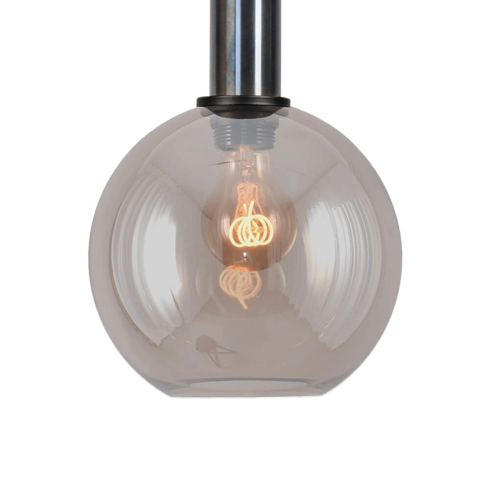 Lampe suspendue Ø 20cm Bella 2 Huile tachetée avec verre doré Masterlight 8718121334165