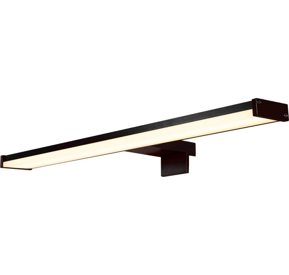 Lampe miroir Kos noir 60cm
