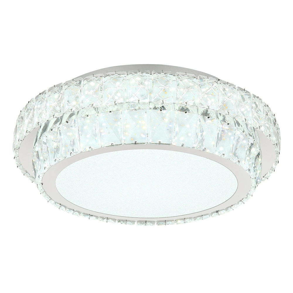 Lampe de plafond Klara Ø chrome 40cm Globo 9007371453085
