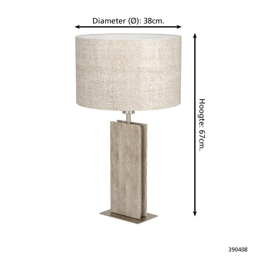 Lampe de table Belesar nickel design Stars of Light 9008606305995