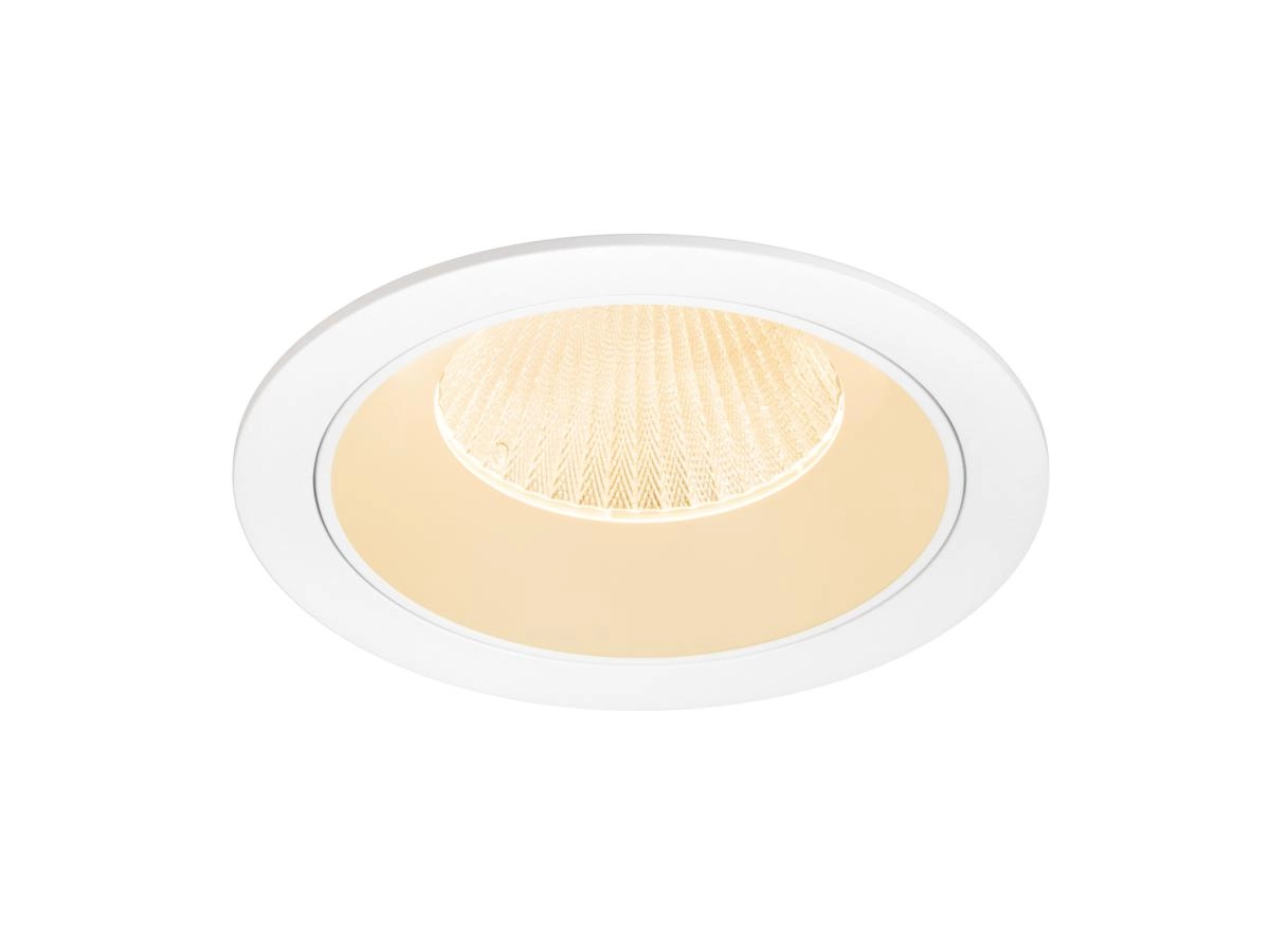 Spot encastré Numinos XL blanc/noir 2700K - 20 deg