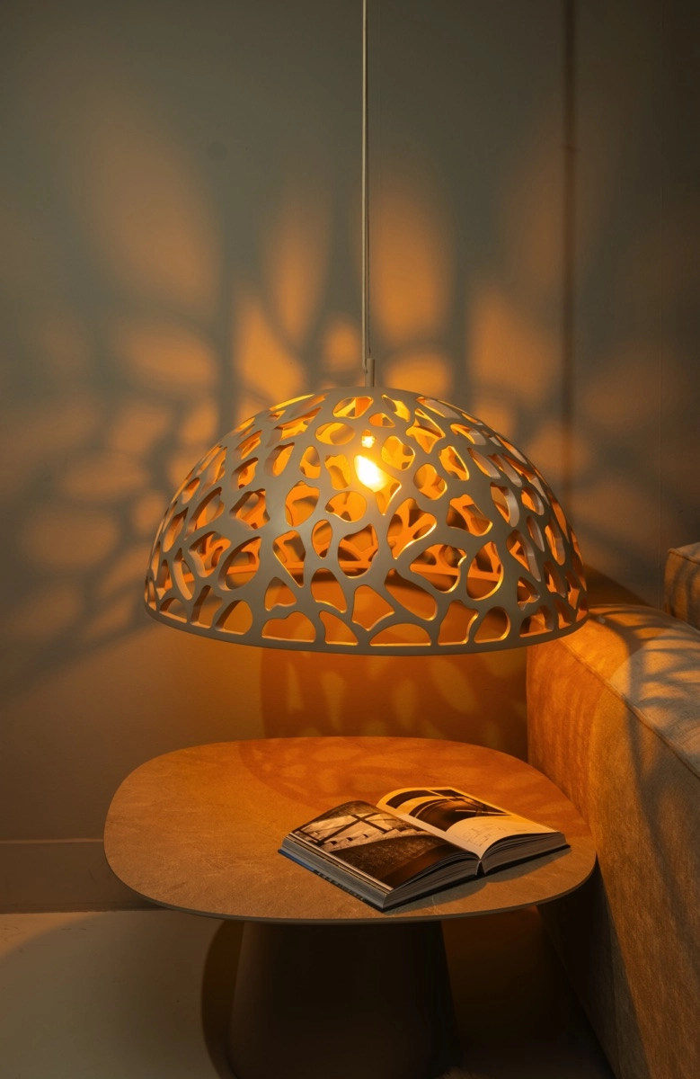 Lampe pendante caractéristique The Open Ø 70cm - sable ETH 8720195312246