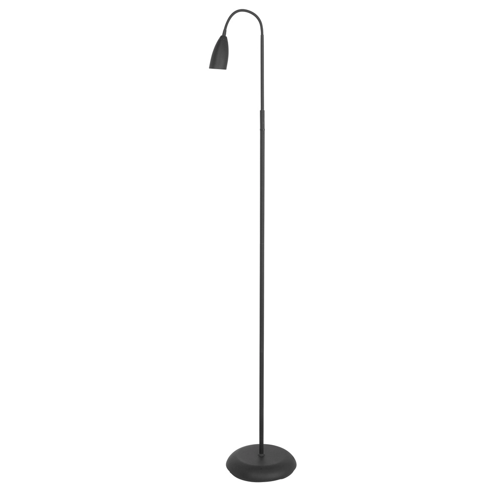 Lampadaire moderne Touchy Metal noir Lampadaire moderne Touchy Metal noir