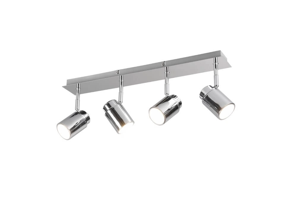 Place Angelo 4 lumières chromées Trio 4017807508383