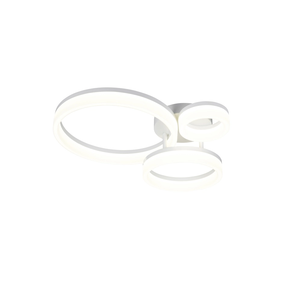 Plafonnier design Scope M blanc