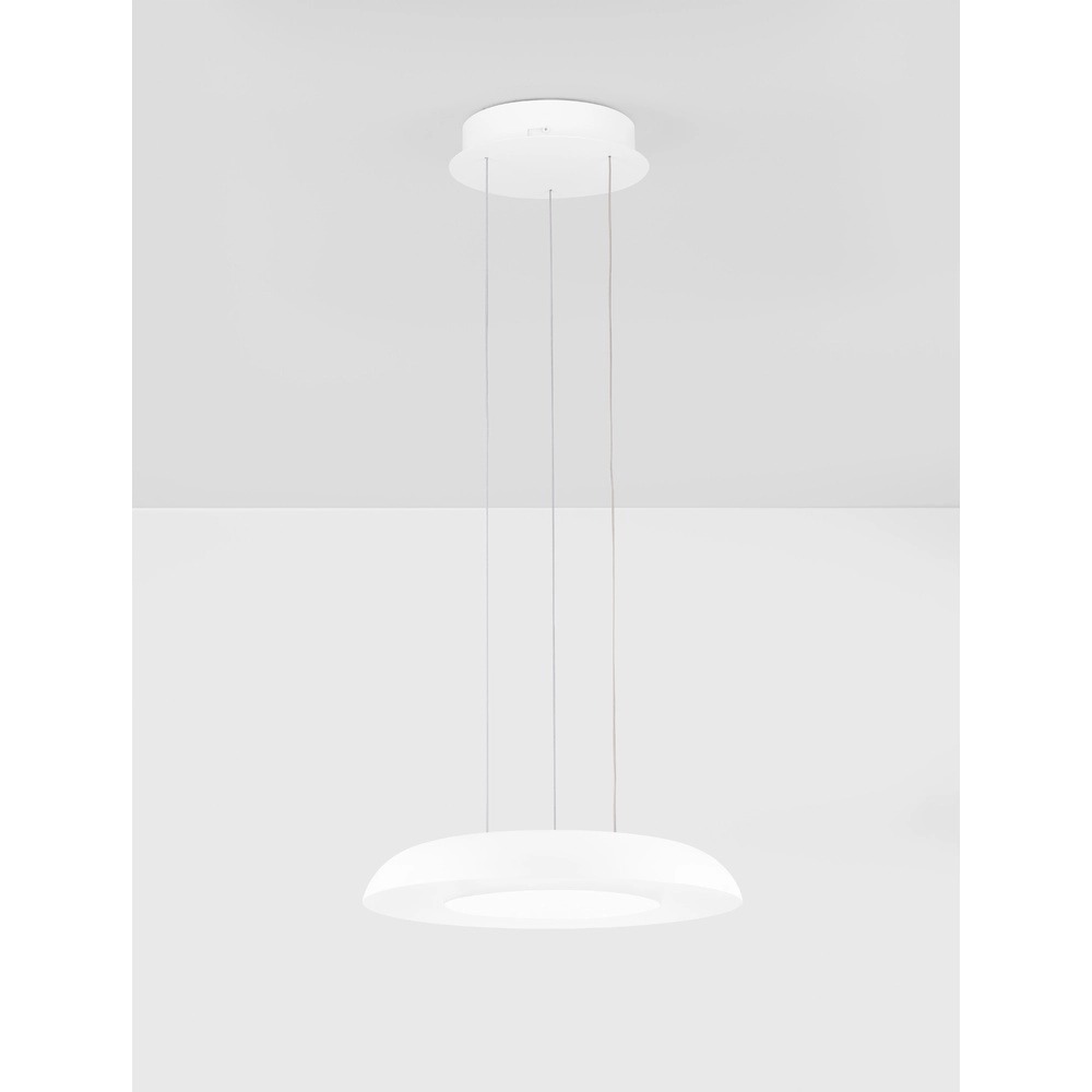 Suspension moderne Ormi Ø 40cm blanc Lyora 5212017463227