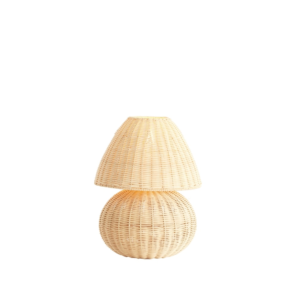 Lampe de table en rotin Mavon Ø 27,5 cm - rotin naturel Light & Living 8717807820527