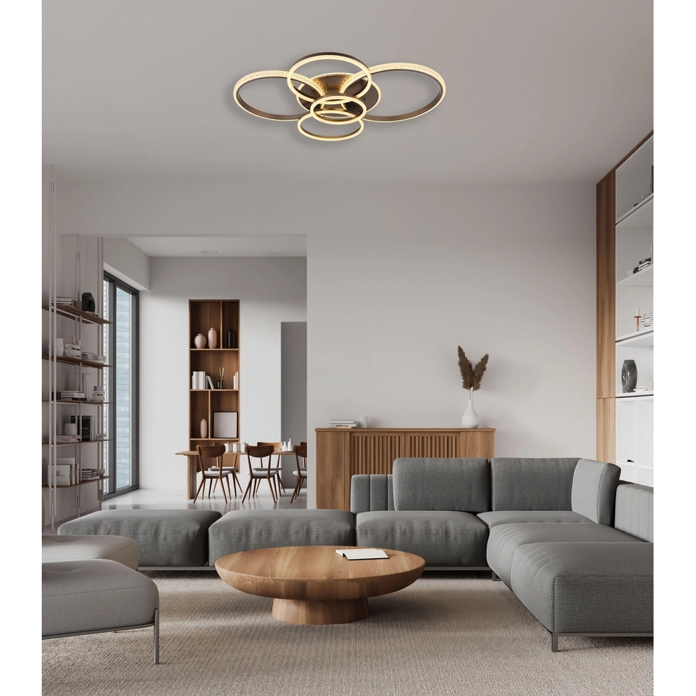 Lampe de plafond Lorelei anthracite Globo 9007371484164