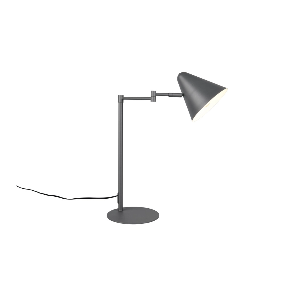 Lampe de table design Cosima anthracite
