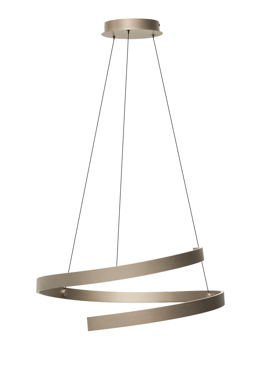 Suspension LED Remona Ø 60 cm - champagne