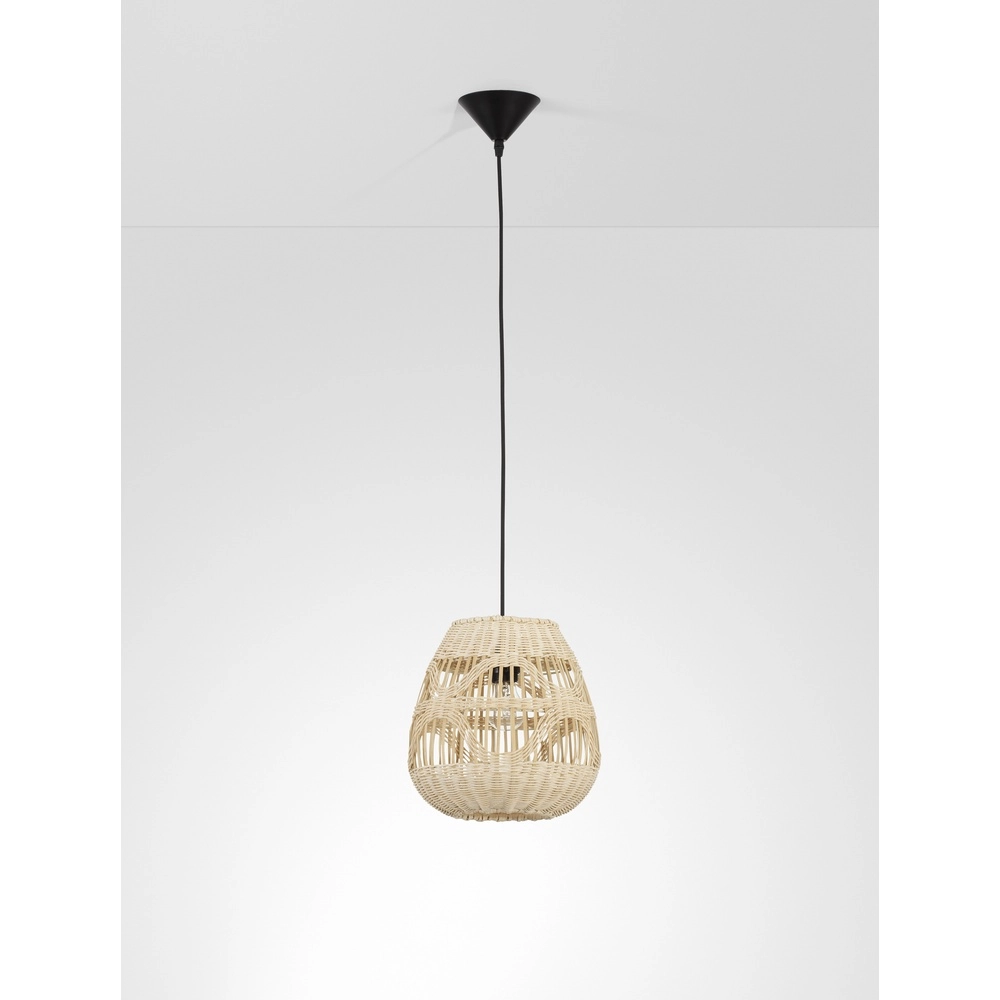 Suspension en rotin Marlo Ø 27cm Lyora 5212017438799