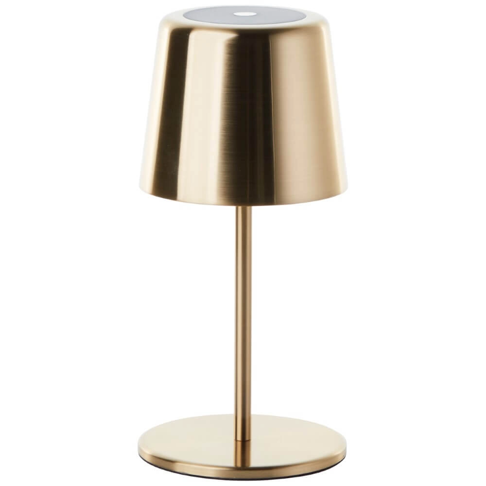 Lampe de table rechargeable Xaana noir Brilliant 4004353441455