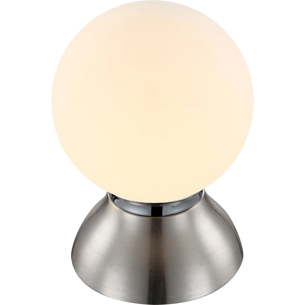 Lampe de table Kitty Chrome avec sphère