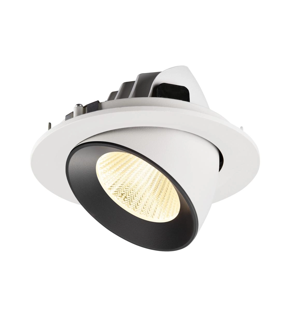 Spot encastré Numinos Gimble L blanc/noir 3000K - 40 deg SLV 4024163310215