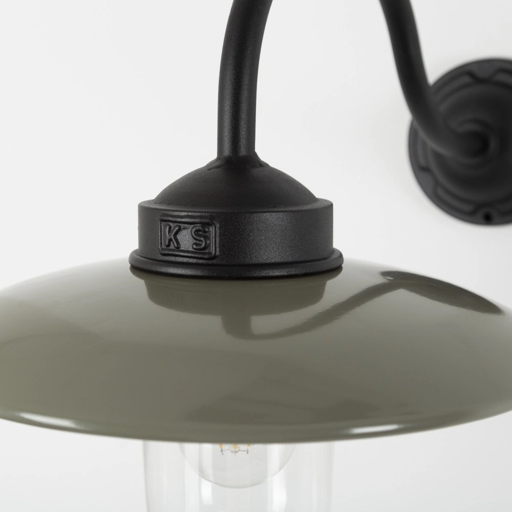 Lampe d'écurie Solingen taupe noir KS 8714732119108