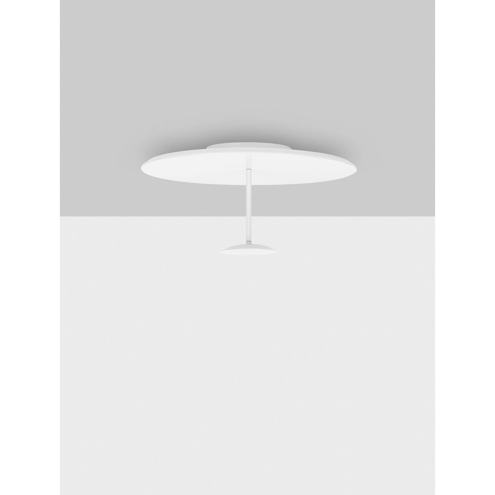 Plafonnier design Nima blanc Ø 60cm Lyora 5212017465832