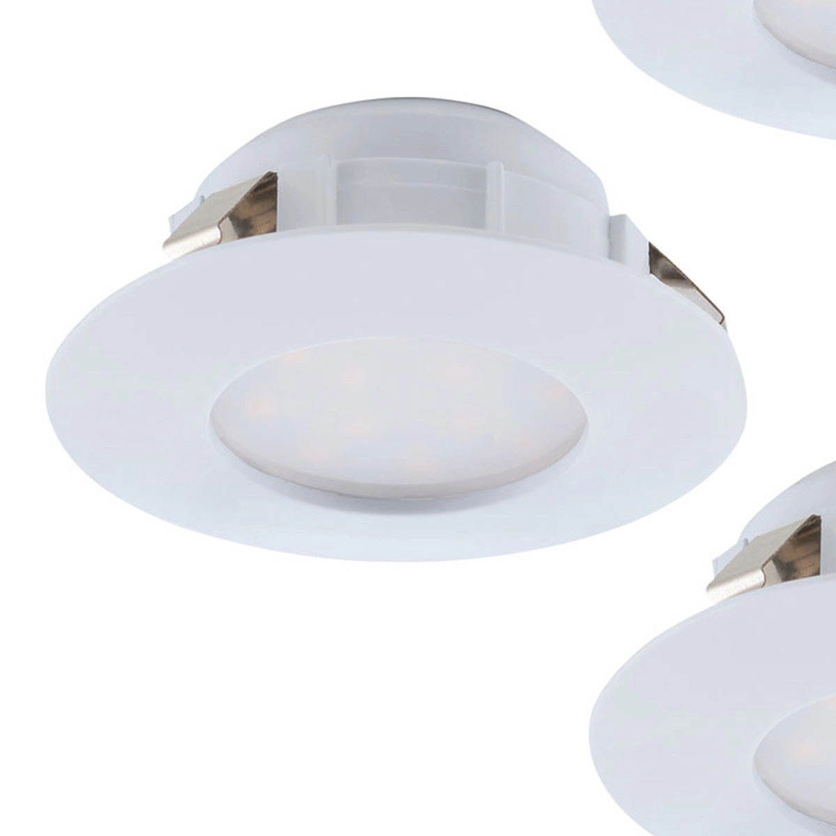 Spot LED Pineda (3) 3x6w - 3000K - 7,8cm blanc Eglo 9002759958213