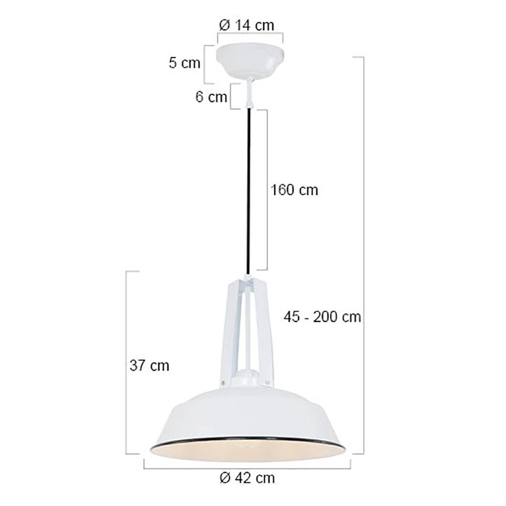 Lampe à suspension Luna 42 Steinhauer 8712746102994