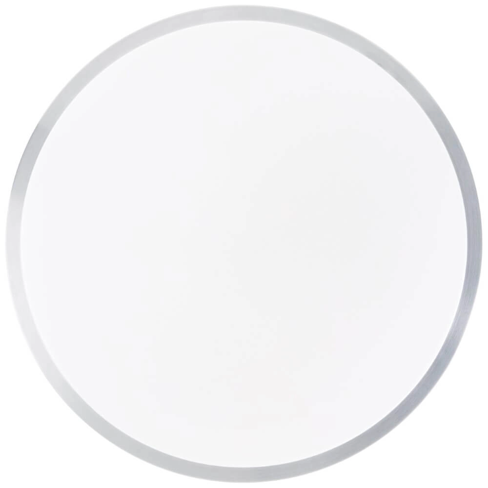 Plafonnier en nickel Livius avec blanc Ø 48,5cm Brilliant 4004353426483