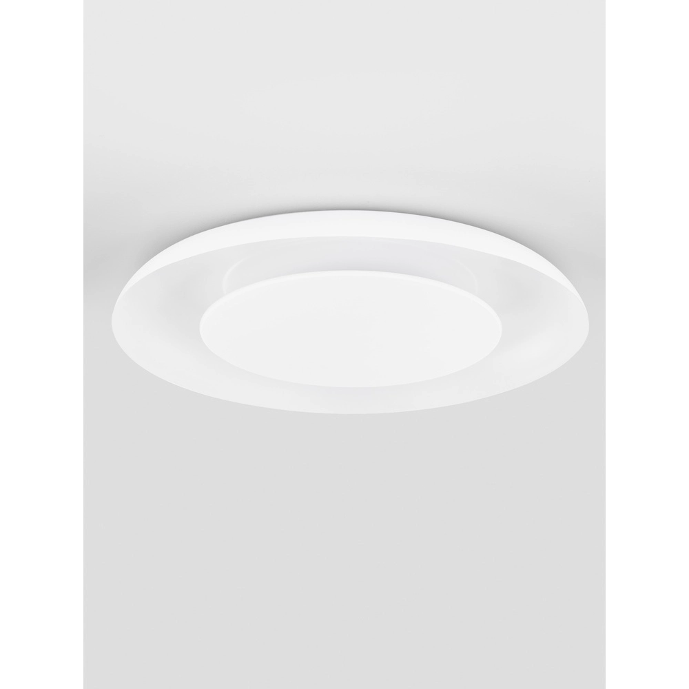 Plafonnier design Epos Ø 60cm blanc Lyora 5212017463180