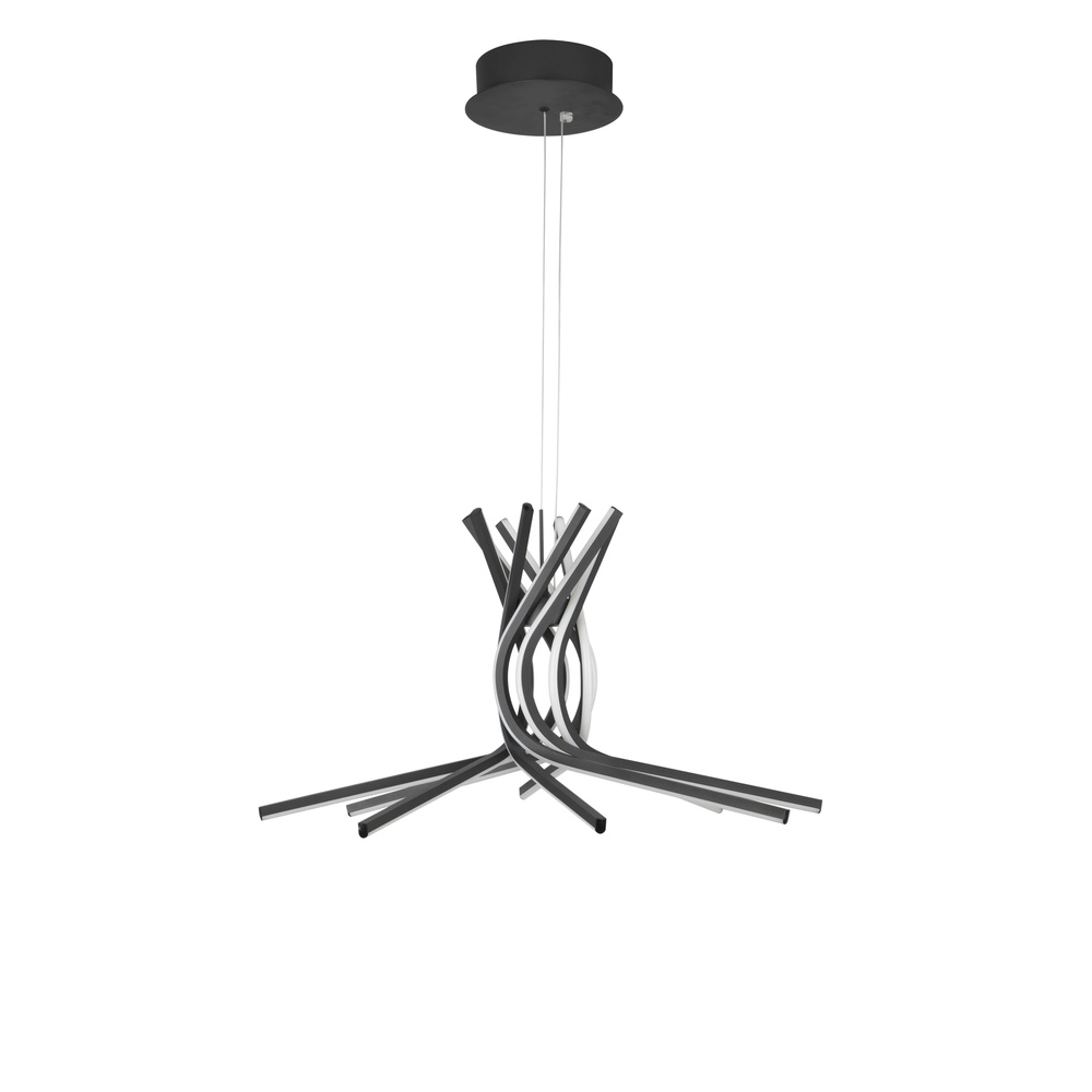 Suspension design Narvi M noir Ø 80cm Lyora 5212017424198