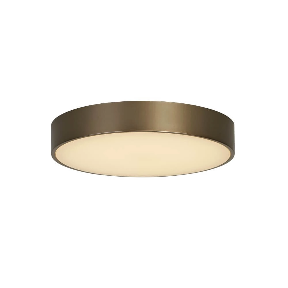 Plafonnier Palma Bronze avec fenêtre blanche Plafonnier Palma Bronze avec fenêtre blanche