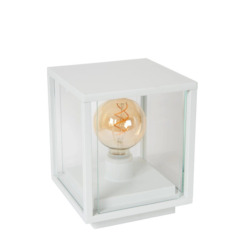 Lampe à piédestal Claire pour les fondations blanches