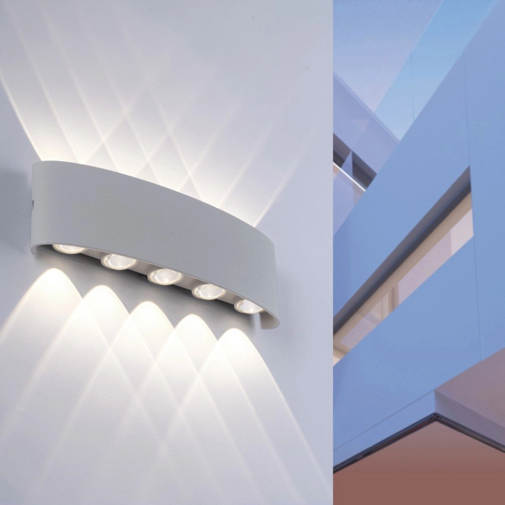 Spot mural design Carlo Haut - Bas 5-gris clair Paul Neuhaus 4012248335796