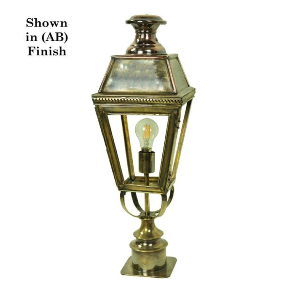 Lampe d'extérieur rural Kensington cuivre antique (ant) Limehouse