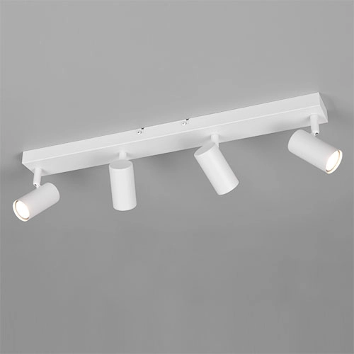 Emplacement monté en surface Taryn Blanc à 4 lumières