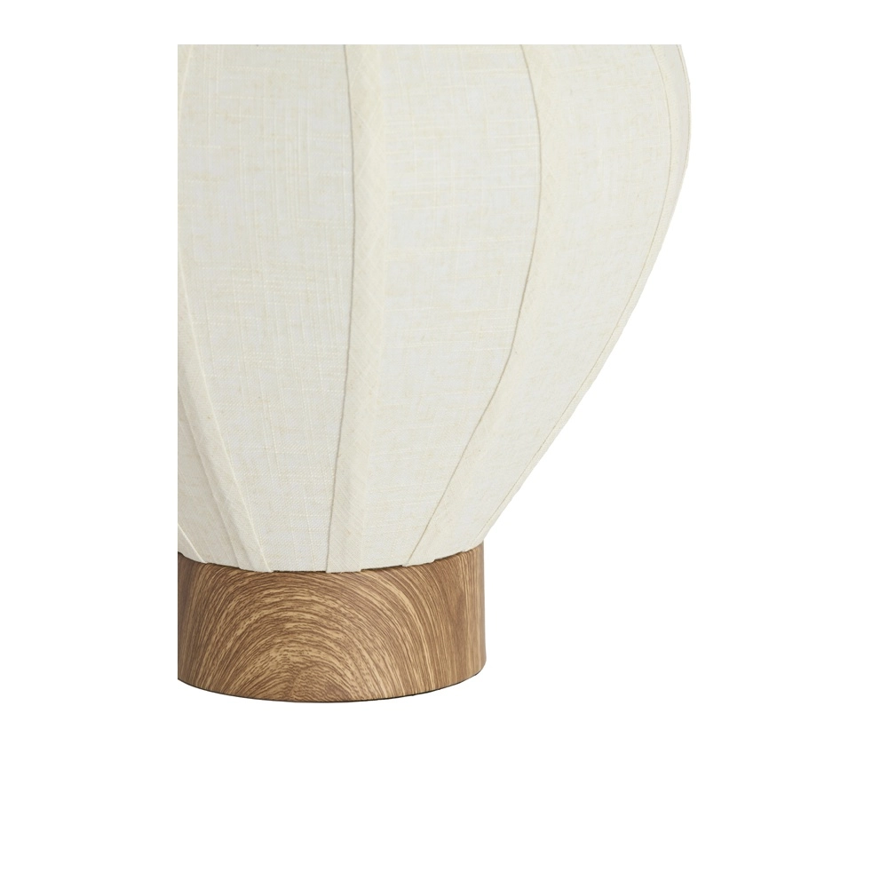 Lampe de table Kyzo Ø 35cm japandi white Light & Living 8717807843427