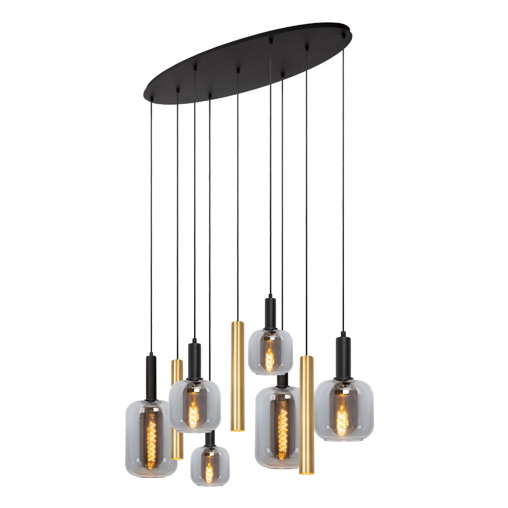 Lampe suspendue Joanet Or 6 lumières Lucide 5411212452931