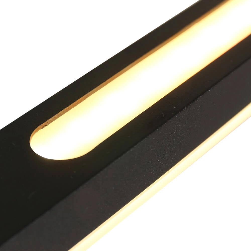 Lampe à suspension LED Zelena noir Steinhauer 8712746122794