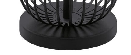 Lampe de table noire Roccamena Eglo 9002759436391