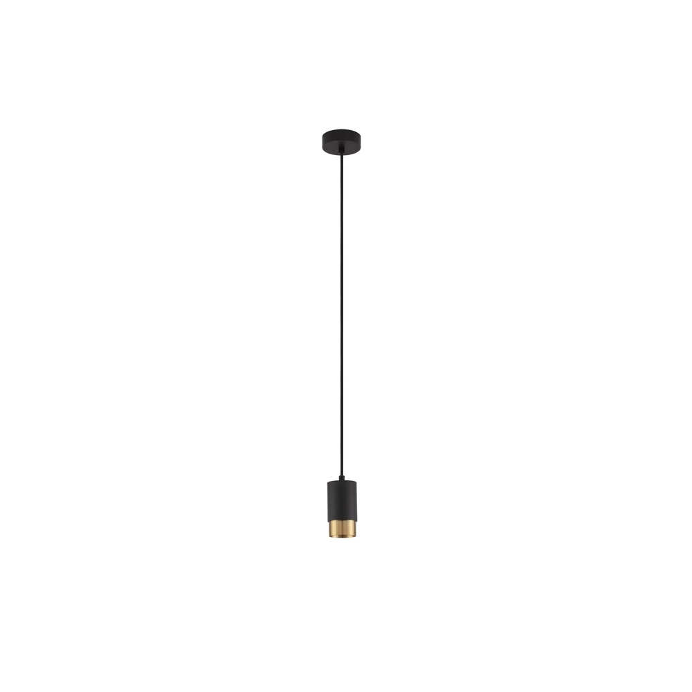 Suspension Pongo S simple 10.8cm noir avec or Lyora 5212017430311