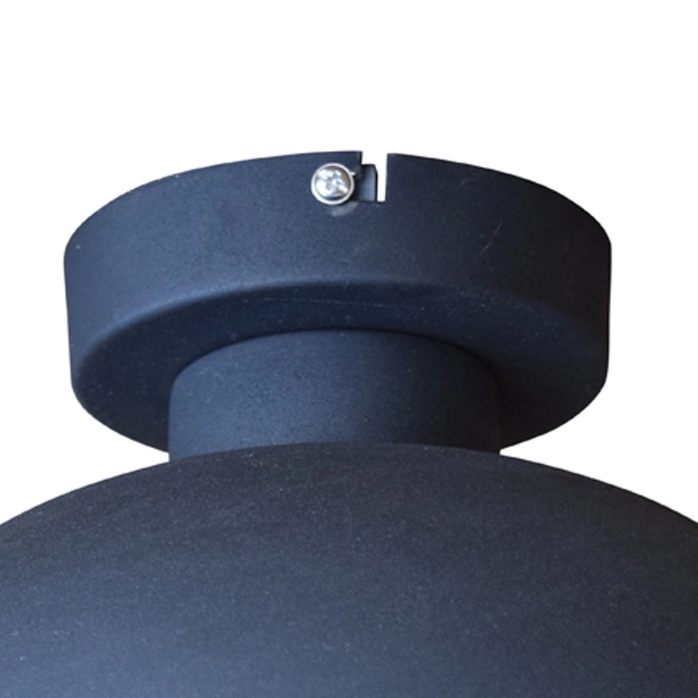 Lampe de plafond Industrial 30cm noir vintage Urban Interiors 8719325005639