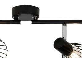 Spot monté en surface Blacky Brilliant 4004353286490