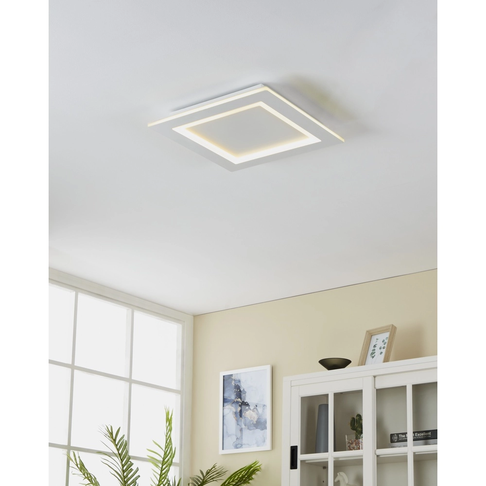 Lampe de plafond Zigbee Padrogiano-Z 45x45 cm Eglo 9008606244188