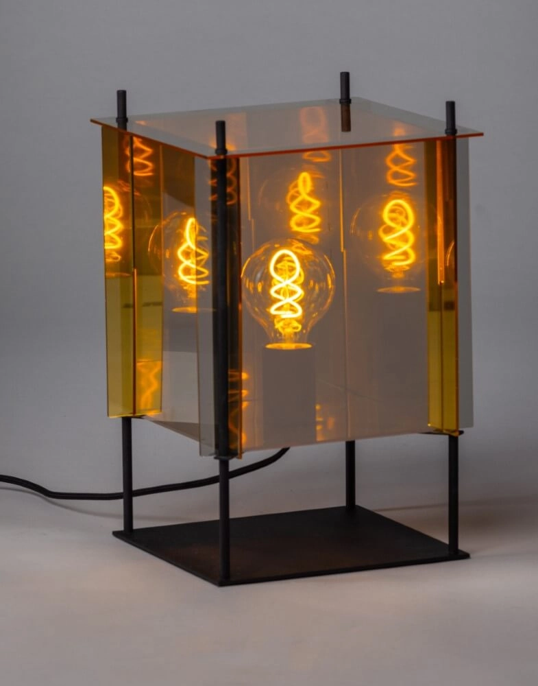 Lampe de table carrée Cube 38 cm ETH 8720195304890