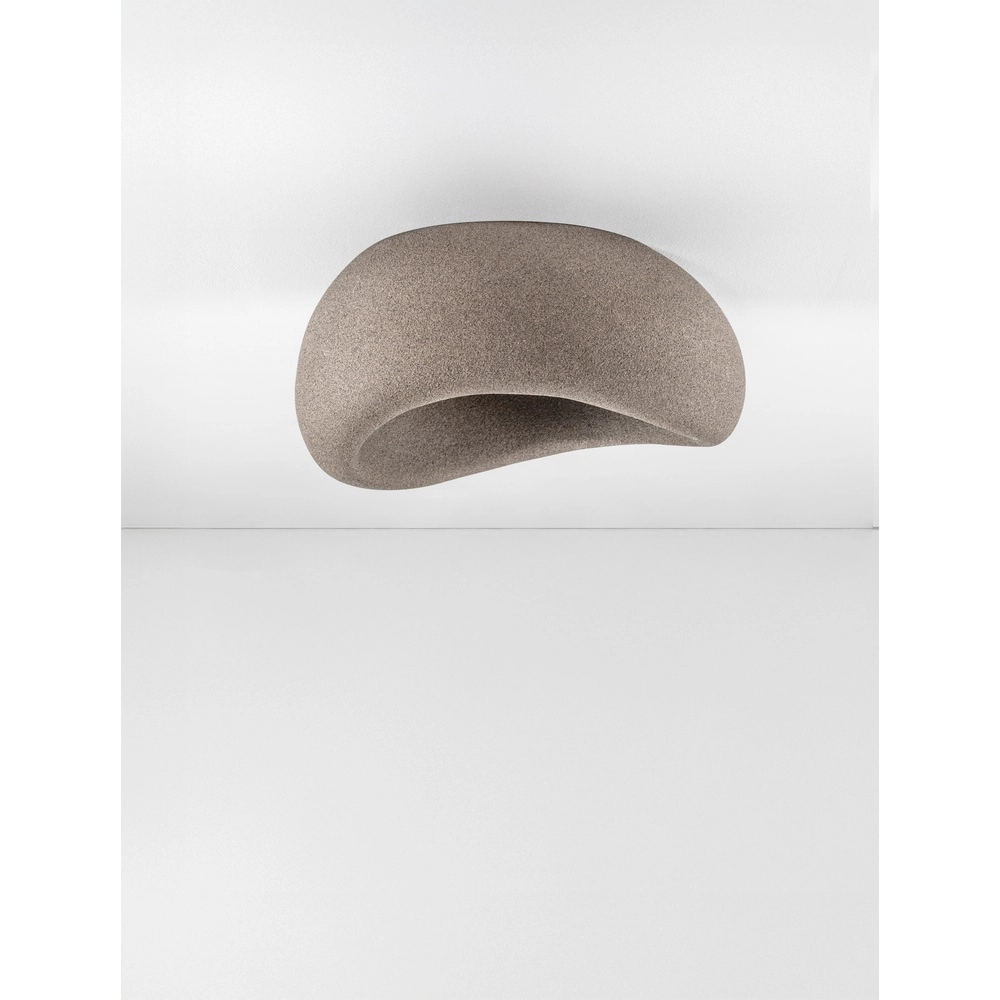 Plafonnier naturel Aere marron 50cm Lyora 5212017476784