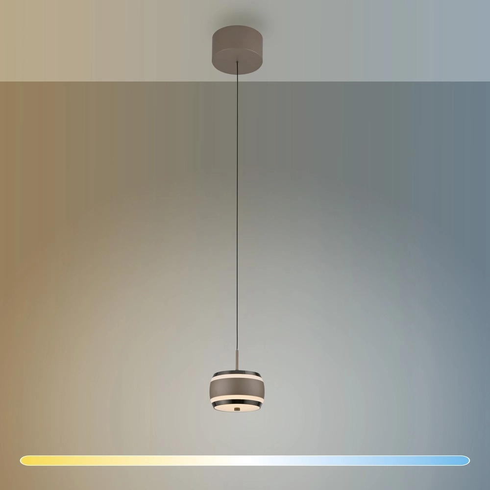 Pendentif LED élégant Pure Falling Rings Bronce Paul Neuhaus 4012248396568