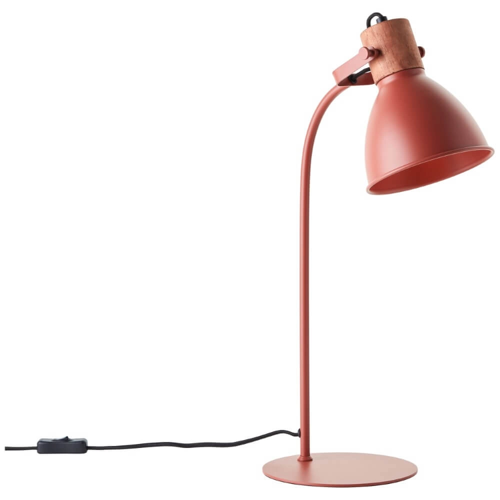 Lampe de table Erena rouge Brilliant 4004353412981