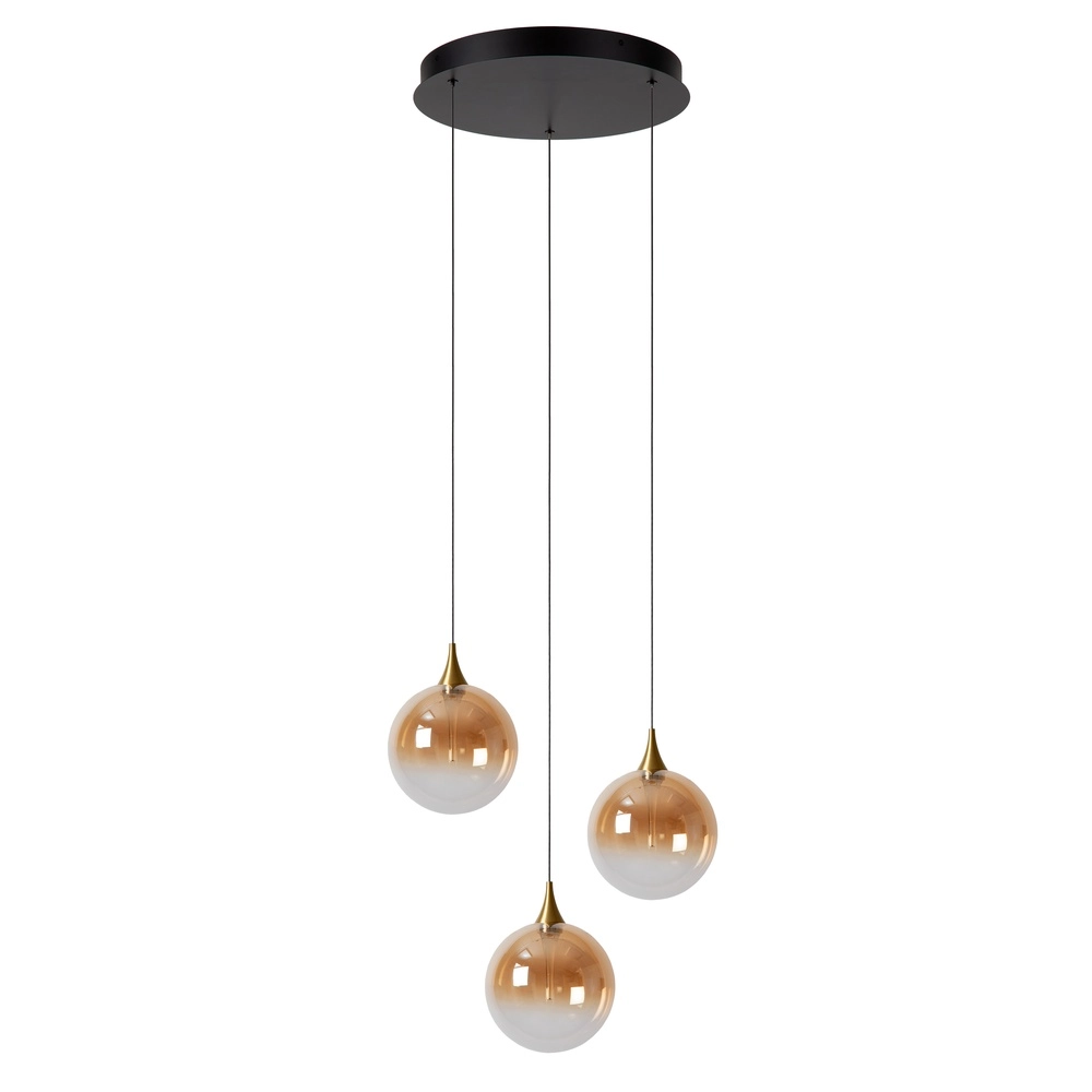 Suspension LED de conception Gisela Fanade - 3x Ø 16cm Premium by Lucide 5411212134790