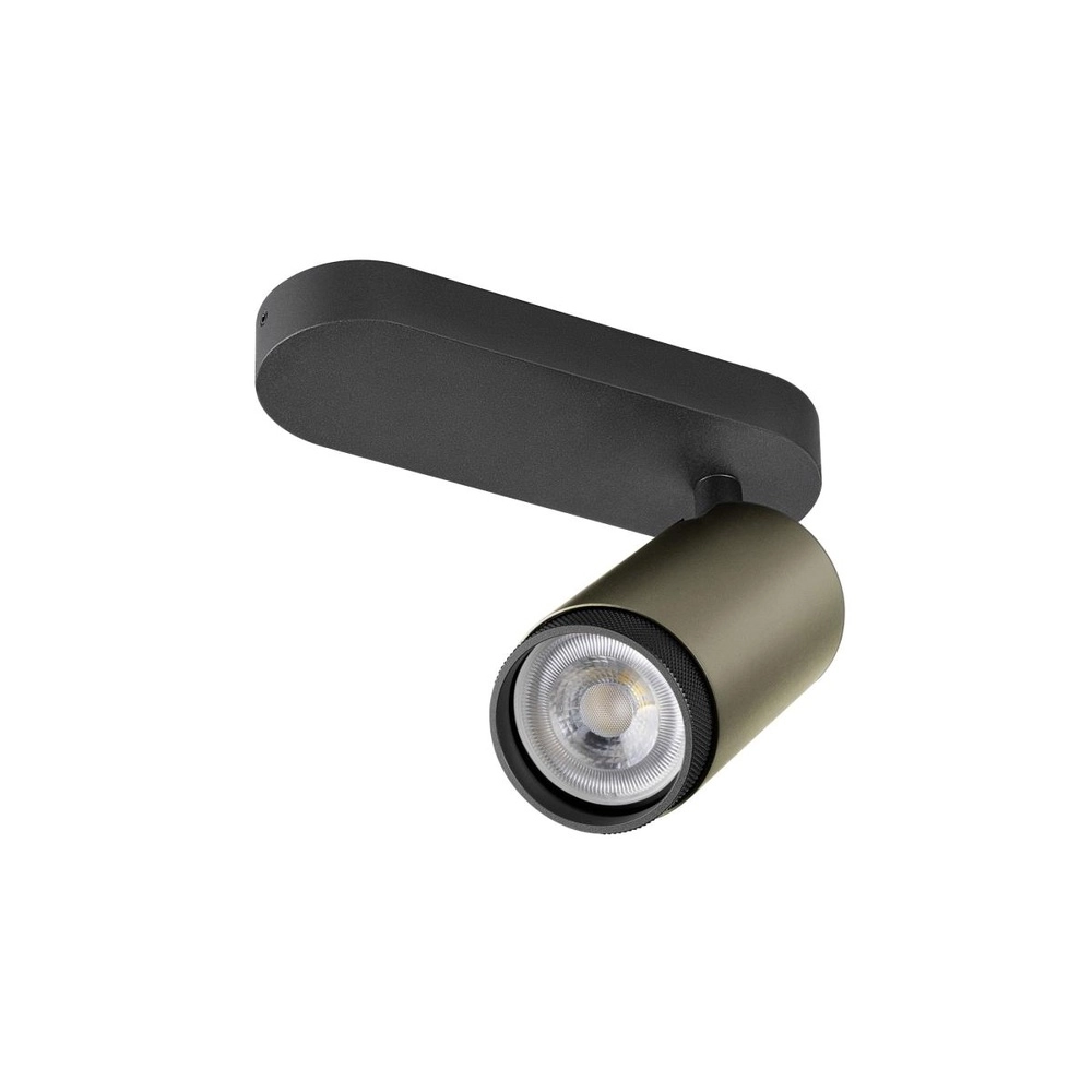 Spot monté en surface Grip! L bronze avec anneau noir SLV 4024163304429