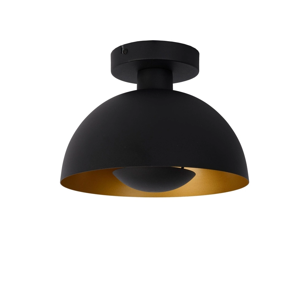 Lampe de plafond à design Siemon Noir